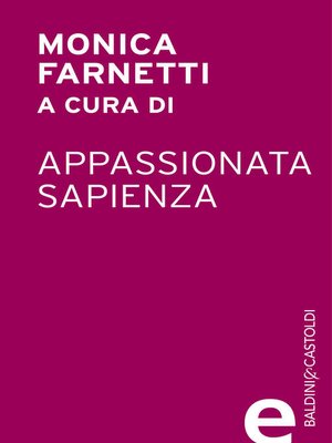 cover image of Appassionata Sapienza